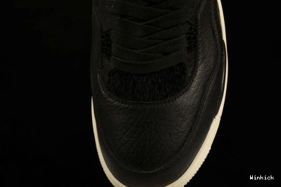 Black 819139-010 Jordan Hair 4 Pony Retro 1128